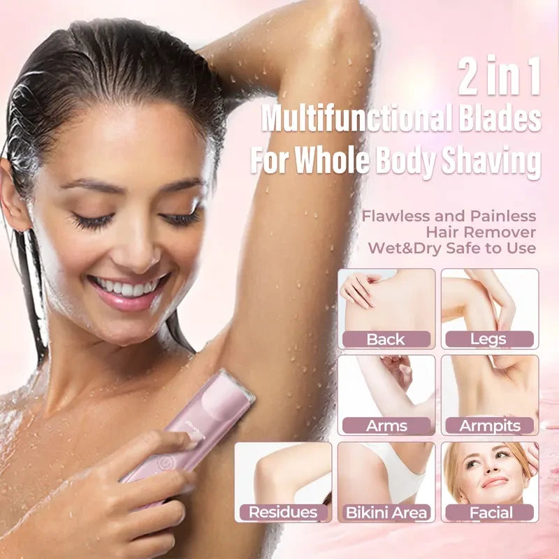 Rechargeable Waterproof Bikini Trimmer