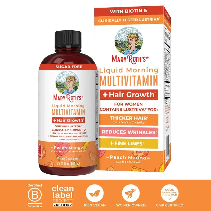 Liquid Multivitamin with Hair Growth Support