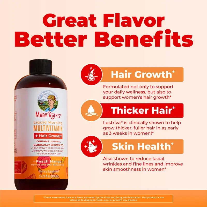 Liquid Multivitamin with Hair Growth Support