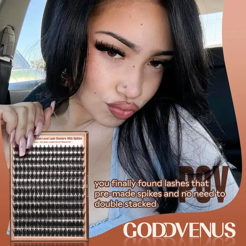 Goddvenus Spiky Manga Lash Clusters