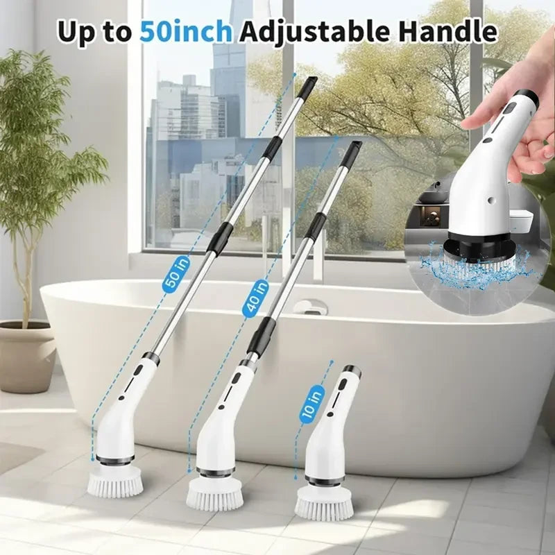 Adjustable Electric Spin Scrubber