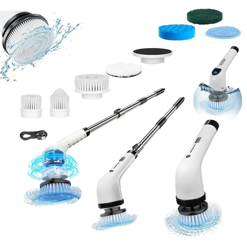 Adjustable Electric Spin Scrubber