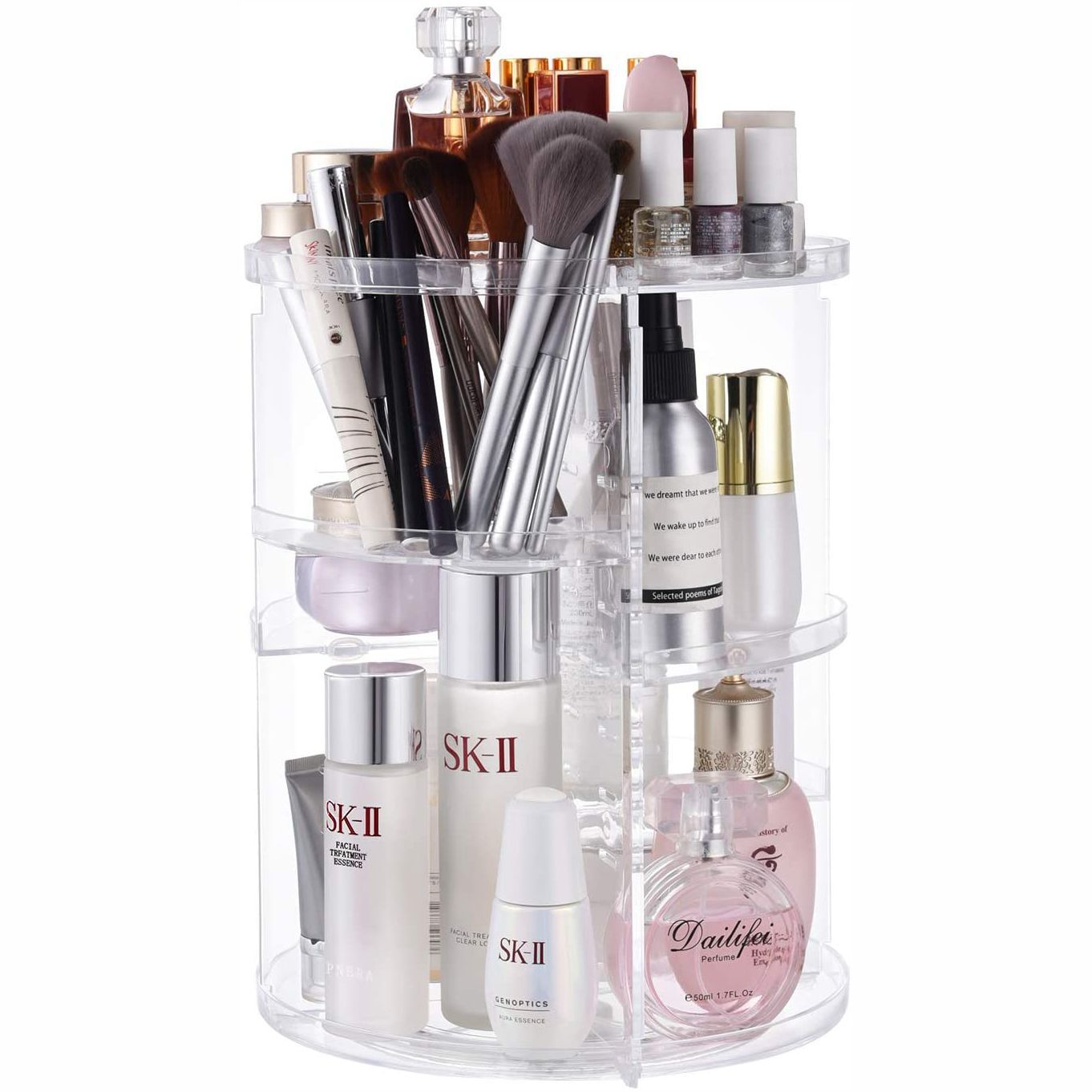 Cosmetic Storage Box Transparent