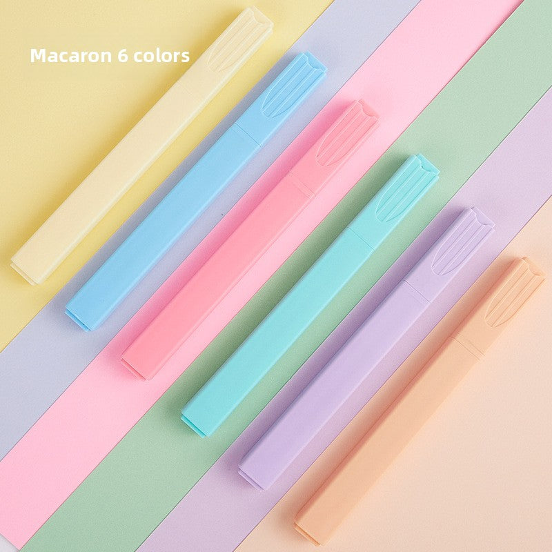 Square Rod Highlighter Pen Set for Students