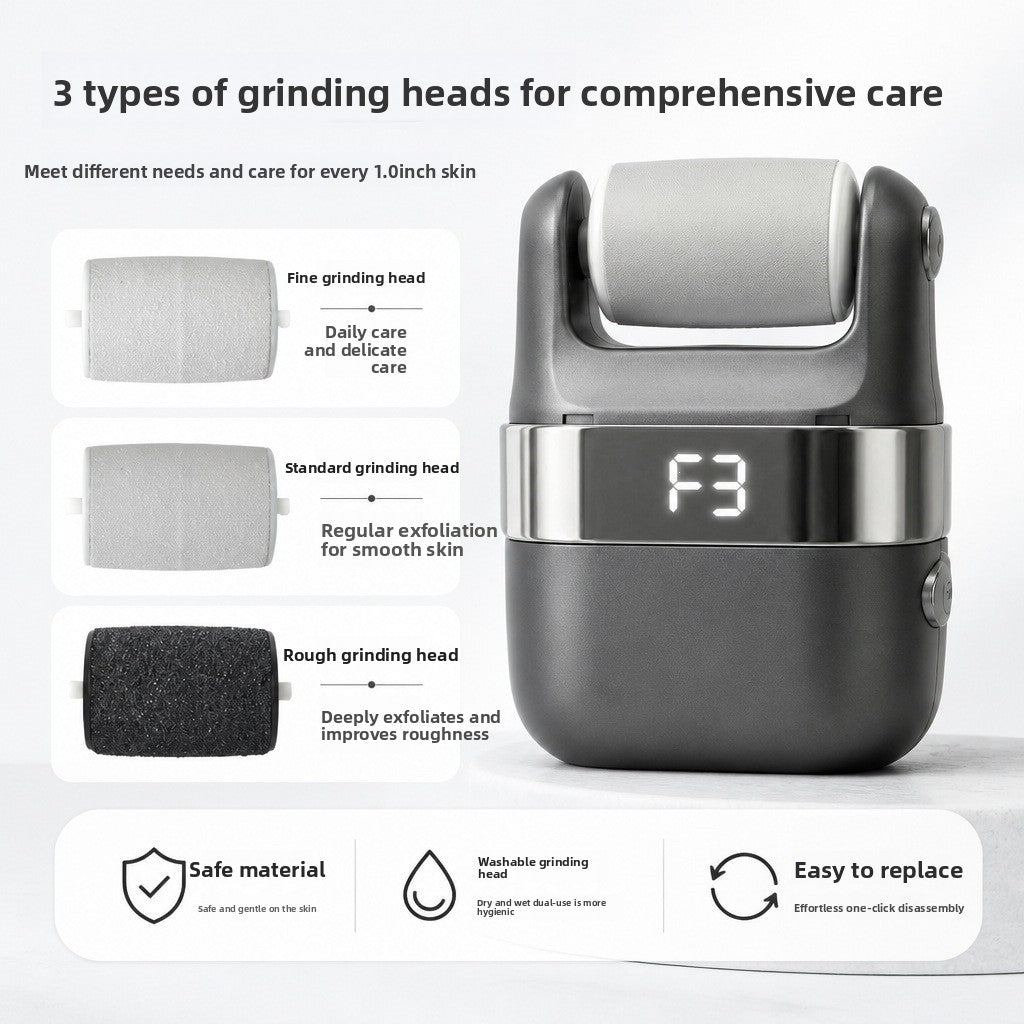 Pedicure Machine for Removing Calluses on Heels, Electric Foot Grinder for Home Use,