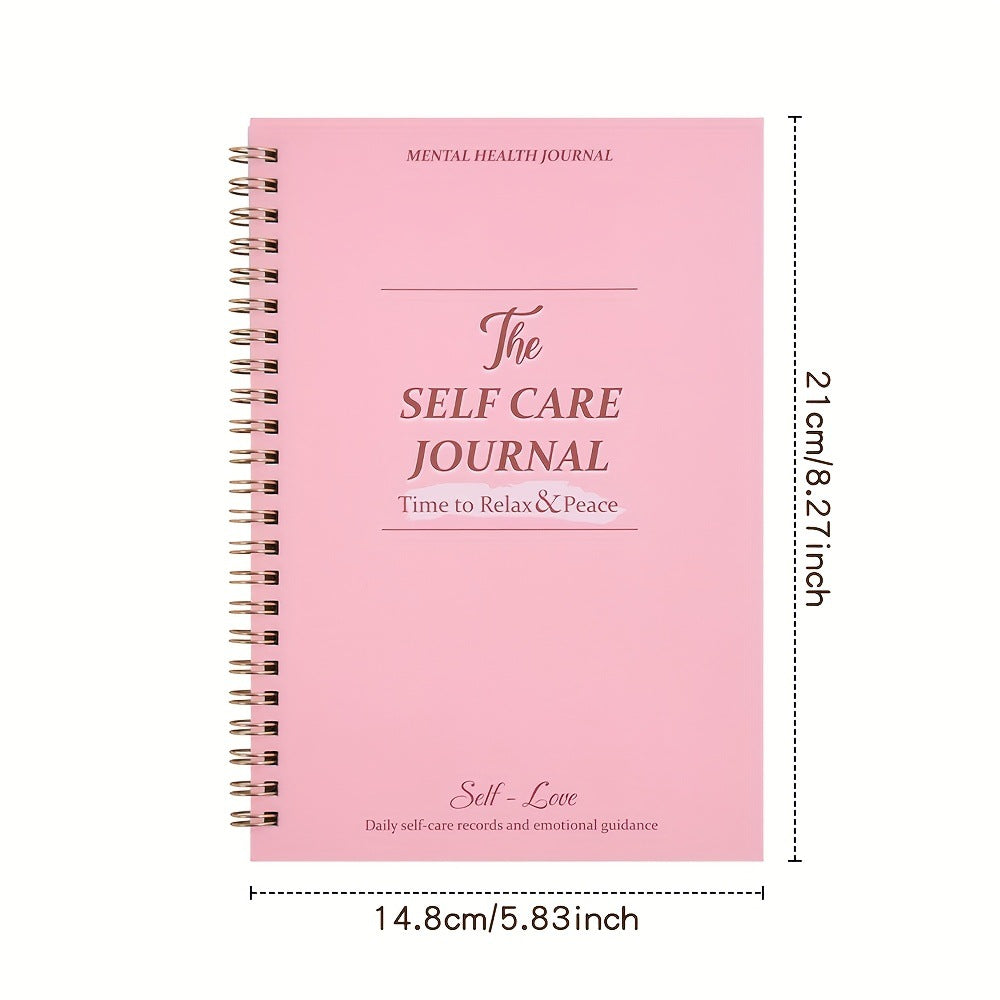 A5 Self-Care Diary Planner with Prompts
