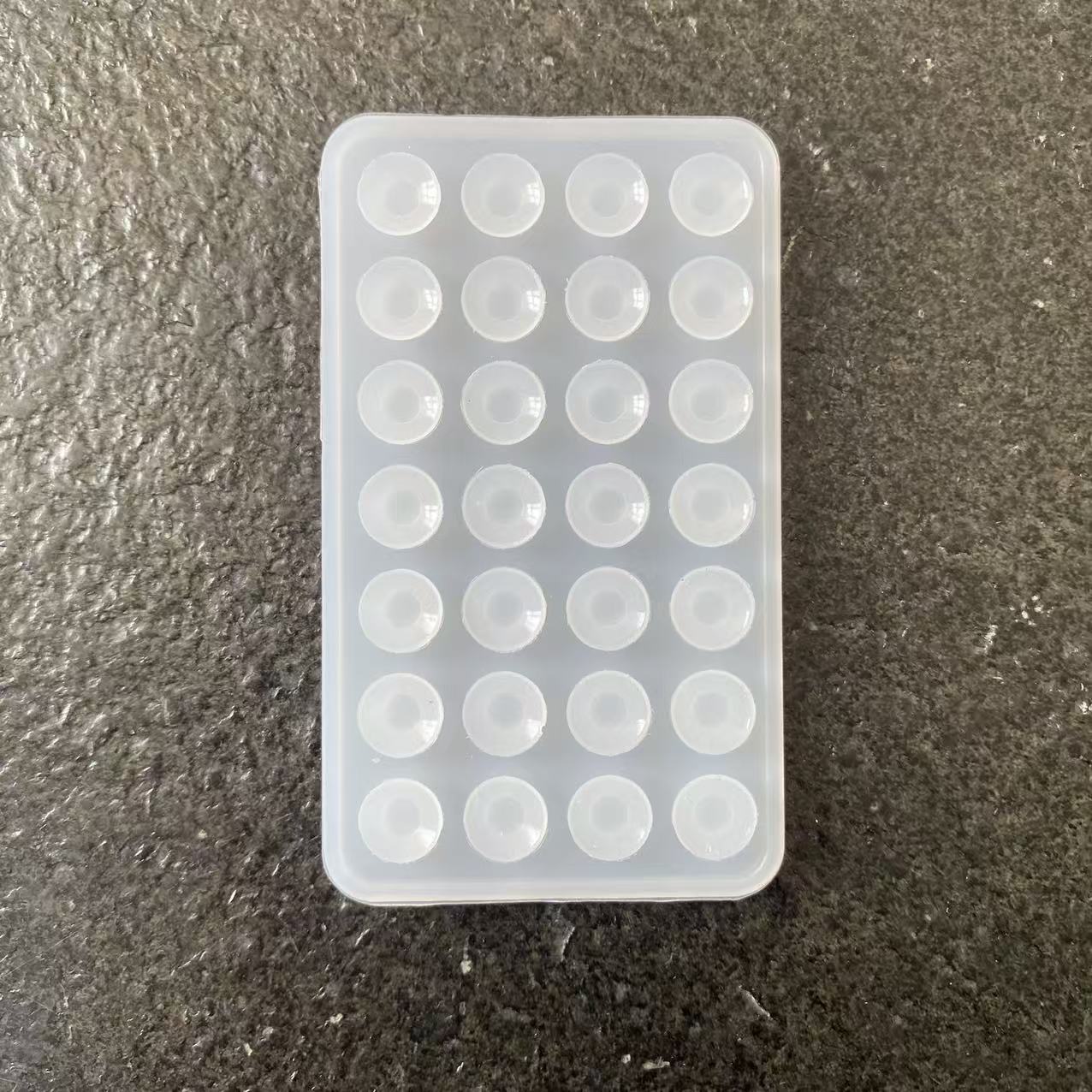 Double-sided silicone suction cup for mobile phone mounting